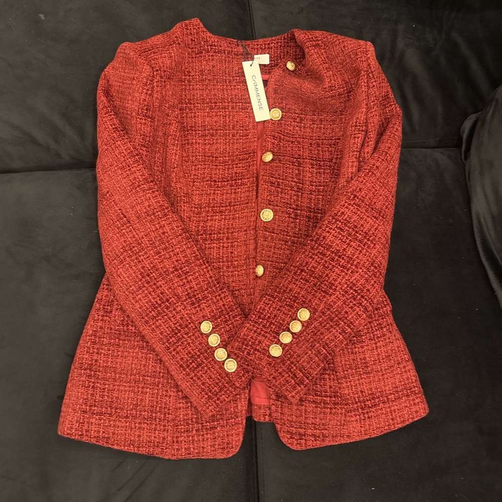 Commense button down tweed blazer - Picture 4 of 5